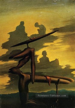 Le Spectre de l’Angélus Salvador Dali Peinture à l'huile